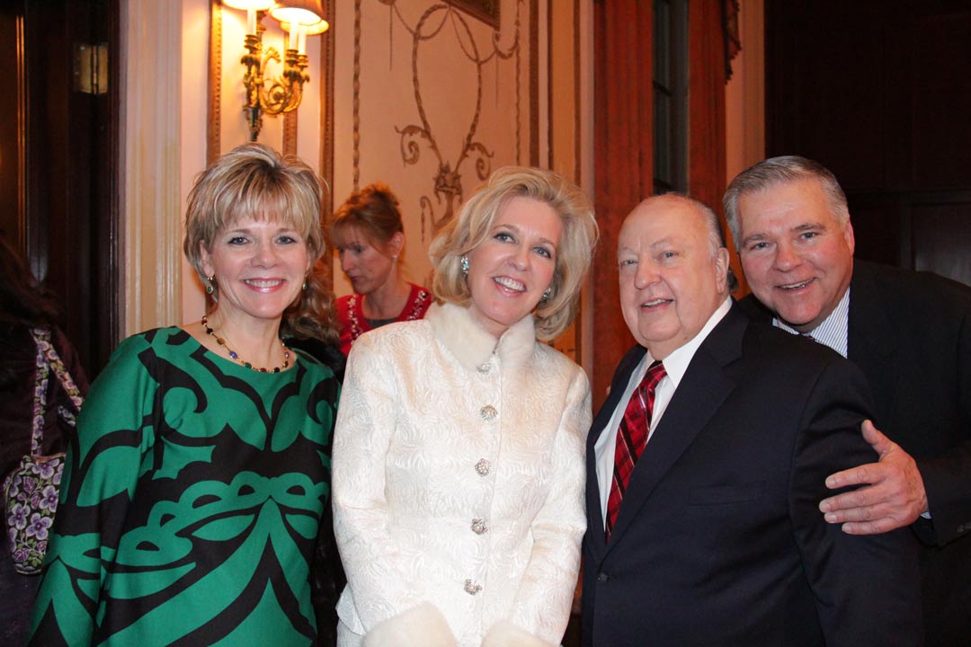 This photo was taken at the Waldorf Astoria Hotel in New York City where the Cardinal’s 2013 Christmas Luncheon was held.