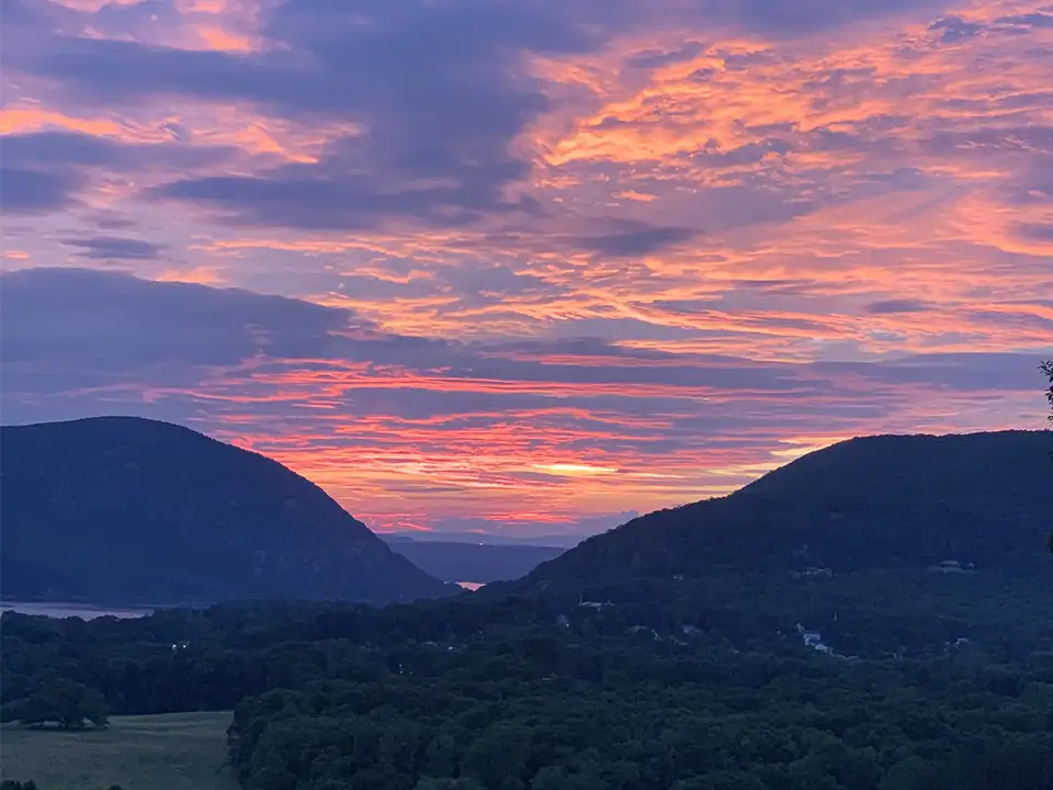 Hudson Valley sunset