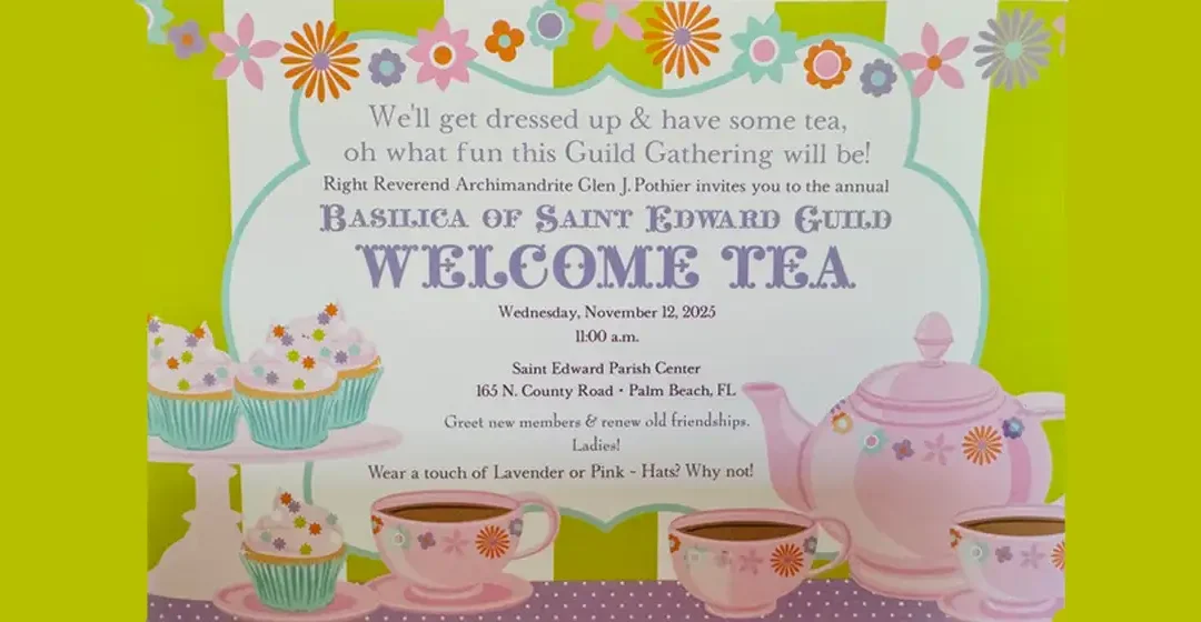 We’re Very Busy at the Basilica of St. Edward!